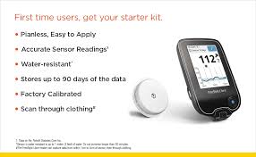 Freestyle Libre Reader Flash Glucose Monitoring System Yellow Amazon In Health Personal Care