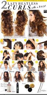 Overnight Curls Hacks For Curly Hairstyles No Heat Hair Styles Curly Hair Styles Hair Waves