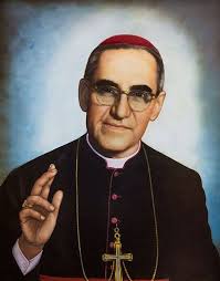 Oscar Romero, Archbishop of San Salvador, was assassinated March 24th 1980  as he celebrated Mass. "We, the Church, repeat once again, that violence  solves nothing." “To pray and wait for God to