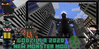 Modapkgame.com is the place to share the android, ios mod apk games 2021. New Monsters Godzilla King Mod For Craft Game For Android Apk Download