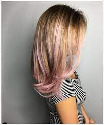 Trendy Mid Length Hair Colors New Best Newest Hairstyle Trends Pink Blonde Hair Cool Blonde Hair Pink Hair Tips
