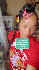 Loop Braid Ponytail for Beginners