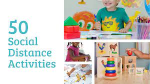 Just be sure to keep the kids socially distanced and wipe everything down when the game is over. 50 Social Distancing Activities For Kids