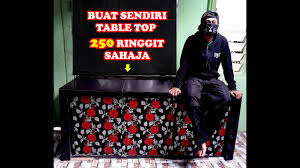 Drop table nama_skema.nama_table  purge; Table Top Nak Jimat Buat Sendiri D I Y Youtube