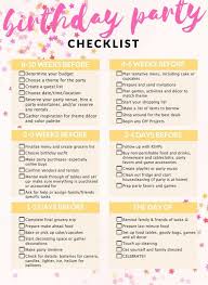1st Birthday Party Planning Checklist Party Planning With A Kids Birthday Checklist Birthday Party Planner Kids Birthday Party Planning Birthday Party Planning Checklist