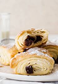 (if using my original croissant dough recipe, please just halve the ingredients in it and follow the lamination and shaping methods). Quick Easy Pain Au Chocolat Chocolate Croissants Sugar Salted