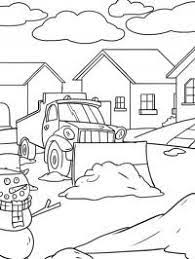 Coloring book snow plough vector image on vectorstock coloring books cartoon coloring pages coloring pages. Snow Plow Coloring Page 1001coloring Com