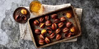 Dec 14, 2018 · place chestnuts flat side down on a small baking sheet. Our Best Chestnut Recipes Bbc Good Food