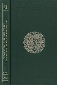 The Great Roll of the Pipe for the Tenth Year of the Reign of King Henry  III Michaelmas 1226: (Pipe Roll 70): Boatwright, Lesley, Gallagher, Dr  Eric: 9780901134820: Books