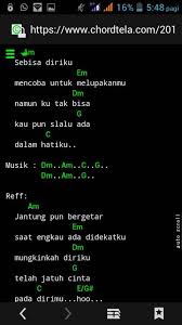 D majord e minorem bukannya aku takut. 13 Chordtela Ku Tak Bisa Pics