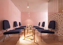 Akz Architectura Designs Pink Interior For Kyiv Champagne Bar Carlotta champagne la based model.