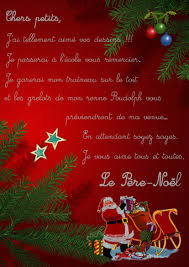 Pour écrire une lettre au père noël, il faut commencer en étant polis et courtois. Reponse Du Pere Noel