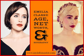 Emilia clarke filmed season two of game of thrones overcome with exhaustion and from a young age, clarke would run around backstage and watch the shows he was working on in. Emilia Clarke Age Husband Net Worth Biography Info Master News