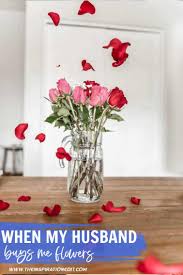 I was so touched when i opened your gift—you left me speechless! When My Husband Buys Flowers The Awkward Truth The Inspiration Edit