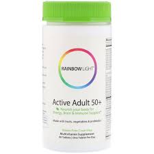 Rainbow Light Senior Multivitamin Active Adult 50