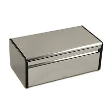 Bread box for kitchen counter, stainless steel roll top bread bin, sliver bread storage holder with lid, large capacity bread keeper, 17 x 11 x 7 inches 4.4 out of 5 stars 1,004 $39.98 $ 39. Brabantia Bread Bin Fall Front Home Store More