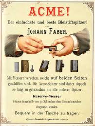 Johann Faber ACME Bleistiftanspitzer um 1910 www.