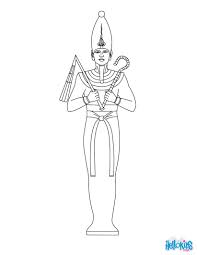 Osiris Egyptian Goddess Gods Coloring Page Ancient Egypt For Kids Egyptian Drawings Ancient Egyptian Art