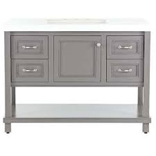 48 Inch Vanities Bathroom Vanities Bath The Home Depot Marble Vanity Tops White Sink Cultured Marble Vanity Tops