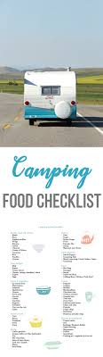 The staples i take on every camping trip. Camping Food Checklist A Pretty Life In The Suburbs