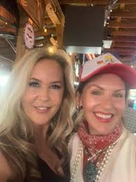 With my friend Cherish Lee. ❤️ I first met her mom, Charlene Tilton, when I  was 10. Her dad is Johnny Lee (Looking for Love). Cherish took after her  talented folks and