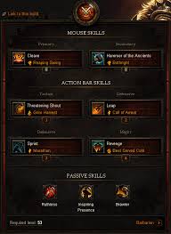 You have to craft proper for cain/born sets with the low level requirement they are on the bottom. Barbarian Farming Build Diablo 3 New Game Cheats And Tips