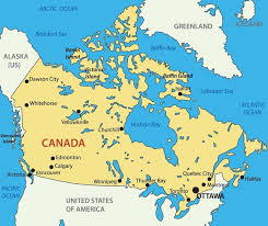 Jun 11, 2019 · however, there is only one border crossing located at the terminals of the u.s. Map Of Canada And Flag Canada Provinces Administrative And 3d Map Best Hotels Home