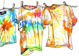 Black And White Tie Dye Shirt Clipart Watercolor Tie Dye Fashion Illustration Sketches Tye Dye