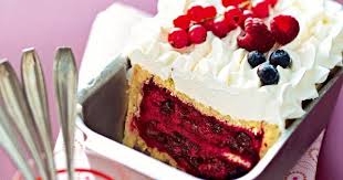 Cake Brioche Aux Fruits Rouges Sans Four Recette Recette Avec Des Fraises Recette Gateau Sans Cuisson Alimentation