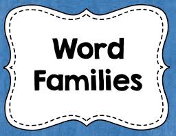 Image result for word families