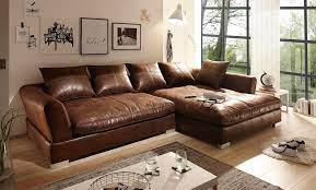 Feel free to mix and match any sofa, loveseat, or chair combination. Big Sofa L Form Vintage Braun Rechts Kaufland De