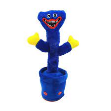 Poppy Playtime Huggy Wuggy Electric Dancing Toy Rechargeable Light Cactus  Interactive Dance Peluche Doll Toys | Fruugo CA
