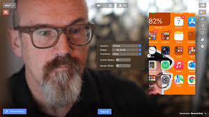 Is there a setting to stabilize iPhone camera in Ecamm?