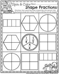 October First Grade Worksheets Planning Playtime First Grade Worksheets Fractions Worksheets First Grade Math Worksheets
