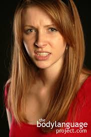 Body Language of The Anger Facial Expression