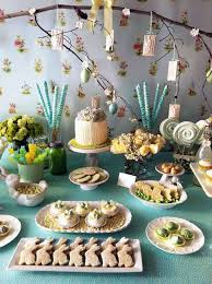 20 Clever Ideas For Stellar Spring Table Decor Easter Dessert Table Easter Table Spring Table Decor