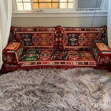 arabic style majlis floor sofa set floor couch oriental etsy floor couch floor seating bohemian furniture