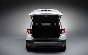 You get large moveable hooks for your shopping. Comparison Skoda Karoq 4 4 2018 Vs Suzuki Jimny Hybrid 2018 Suv Drive