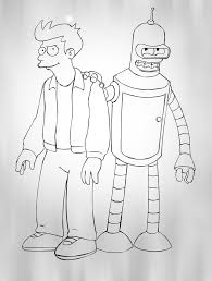 Inside you will find the description on how to color the character of futurama. Futurama Coloring Pages Coloring Pages Printable Coloring Pages Futurama