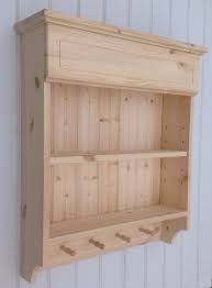 Wood kitchen wall shelf unit. Spice Rack Shelf Unit Kitchen Cabinet Wooden Wall Storage With Mug Pegs In Natural Pine Antique Woodworking Projects Furniture Diy Kitchen Storage Diy Shelves