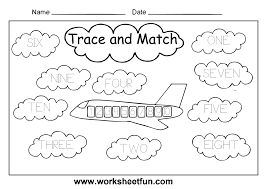 Worksheets Numbers 1 10 Number For Counting To 49 Similar Worksheets Number Worksheets Worksheets For Kids Preschool Worksheets