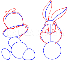 How To Draw Looney Tunes, Step By Step, Drawing Guide, By Dawn - Dragoart