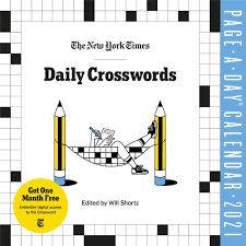 New York Times Daily Crosswords 2021 Box Calendar By Workman Publishing