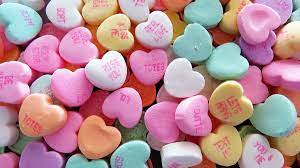This is not arial rounded. Miss You After Two Years Off The Market Conversation Hearts Return To Candy Shelves Salon Com