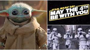May the fourth be with you. Star Wars Day 2020 Twitterati Wish May The Fourth Be With You With Dancing Gifs Of Stormtroopers Cute Baby Yoda Posts And More Latestly