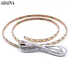 1 2 3 4 5m Usb 5v Waterproof Led Strip Light Ip65 Battery Operated Diode Tape Smd5050 30chips M Tv Led Ligh Led Lighting Home Led Strip Lighting Strip Lighting