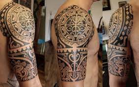 Si no deseas tatuarte algo grande y crees que el brazo es mucho, te aseguramos que tu mejor opción será realizarte un tatuaje en el hombro. Plantillas De Tatuajes Maories Para El Hombro Novocom Top