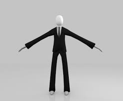 Simple Slenderman 3d Model Free Slenderman Model 3d Model