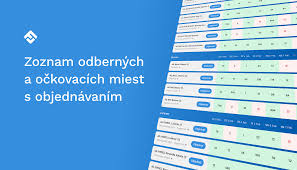 Ďakujeme za váš záujem o registrovanie na očkovanie. Zoznam Odbernych Miest Na Antigenove Testovanie A Ockovacich Miest S Objednavanim Na Covid 19 Sk Covid 19 Info