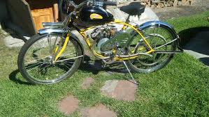 Image result for Sportsman Yellow 1951 Motorcycle